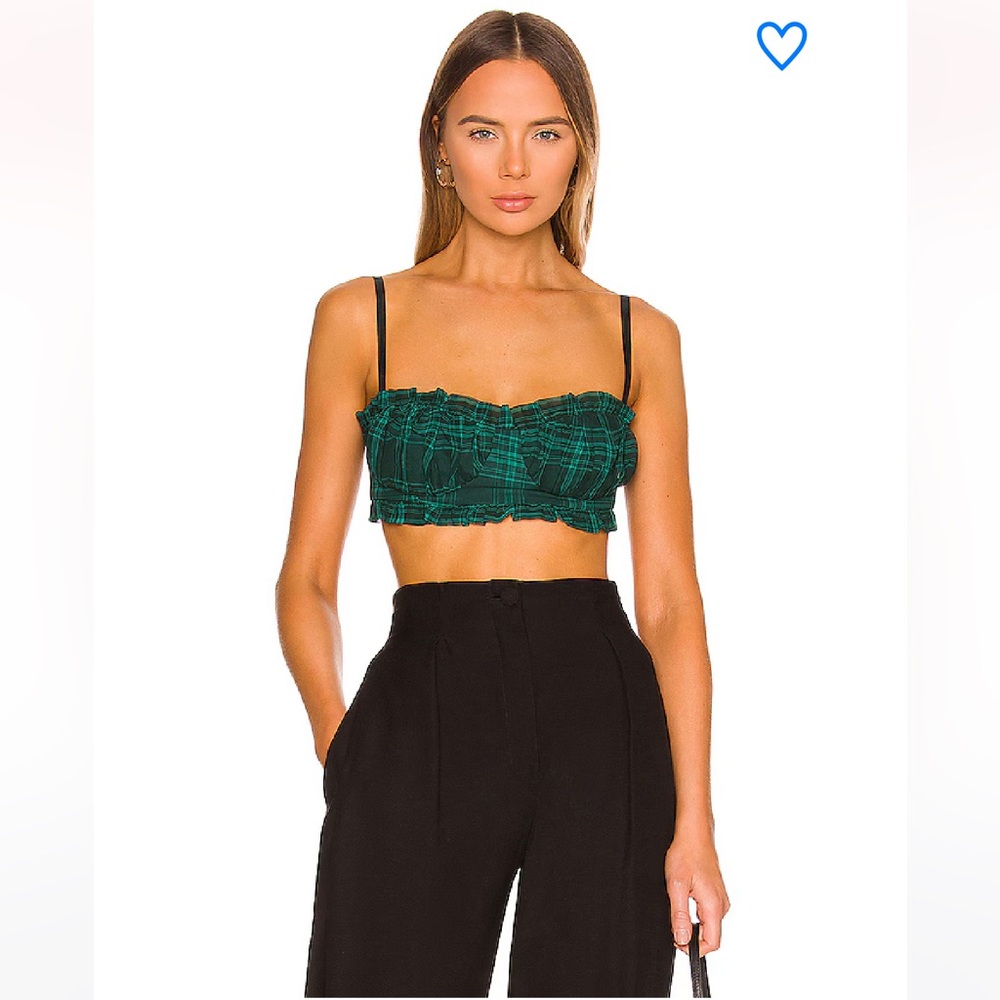superdown
zelia bustier crop top